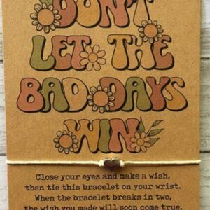 Encouraging Bracelet Cheerful Friendship Mental Health Awareness
